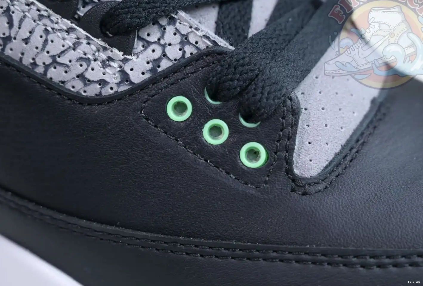 Green Glow Air Jordan 3 0613